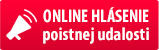 Hlásenie poistnej udalosti ONLINE
