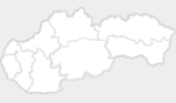Mapa regiónov slovenskej repuliky - pobočky