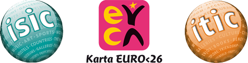 ISIC, EURO<26, GO<26, ITIC ISIC, EURO<26, GO<26, ITIC