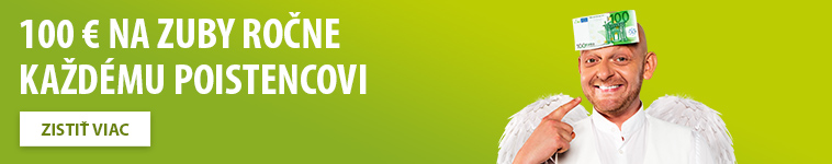 Viac informácií o Príspevku 100 Eur na zuby Viac informácií o Príspevku 100 Eur na zuby