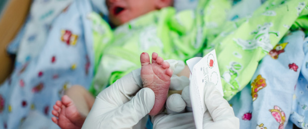 skríningové vyšetrenie novorodenca