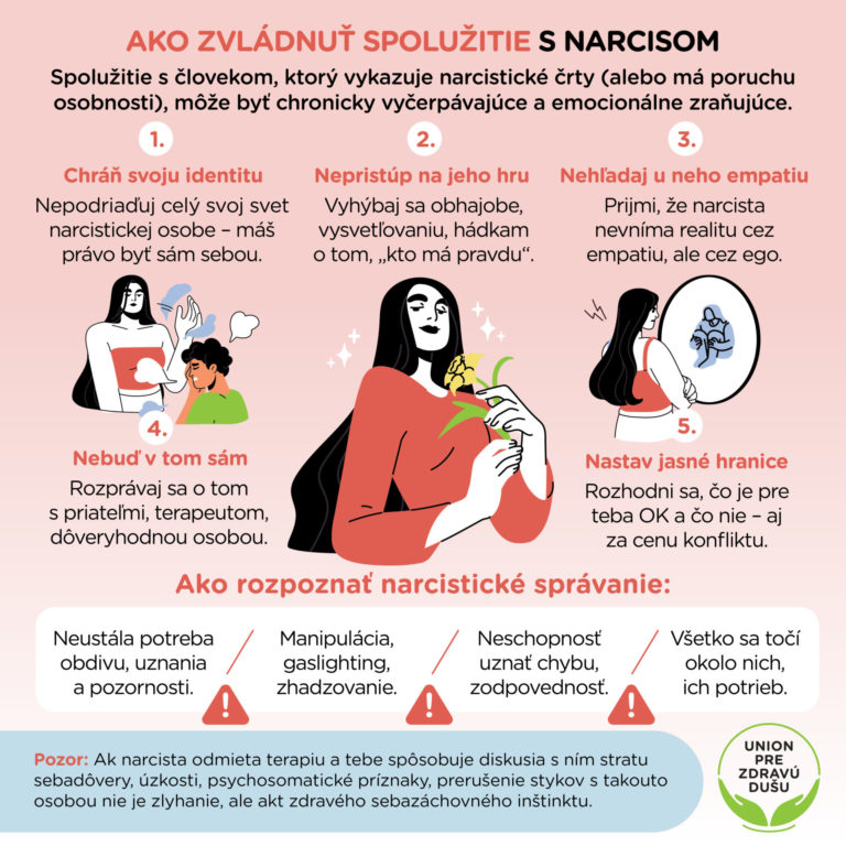 Ako zvládnuť spolužitie s narcisom