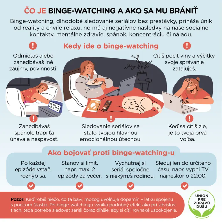 Čo je Binge-watching a ako sa mu brániť?