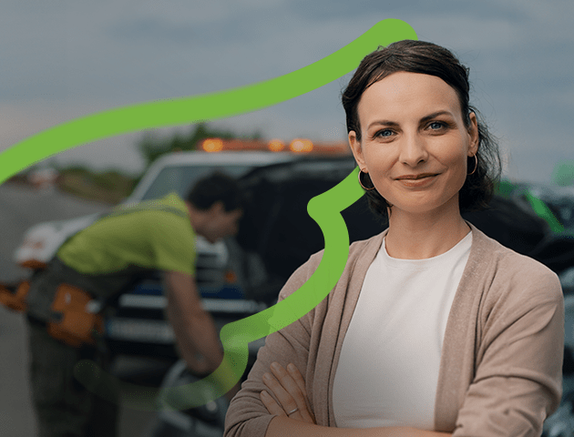 Žena, ktorej prišiel s pokazeným autom pomôcť technik vďaka PZP od Unionu