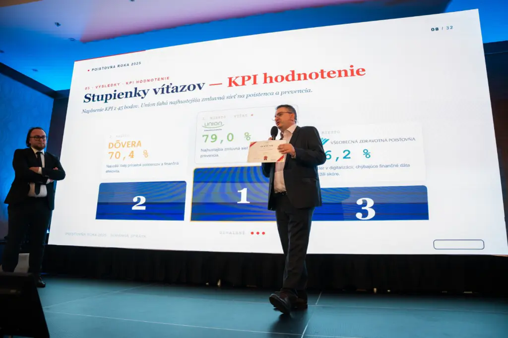 riaditeľ Union zdravotnej poisťovne Michal Špaňár