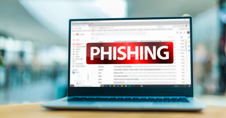 upozornenie na phishing