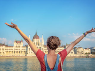 Študentka na Erasme v Budapešti