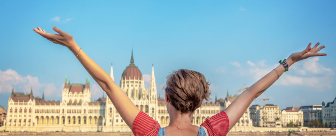Študentka na Erasme v Budapešti