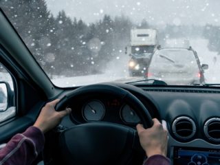 ako jazdiť v zime