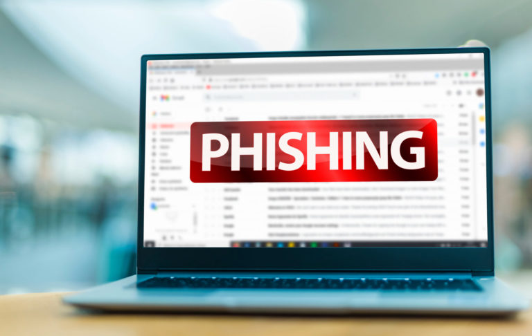 upozornenie na phishing