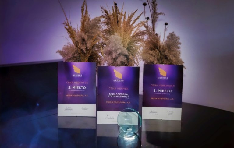 tri ocenenia Hermes komunikátor roka pre Union