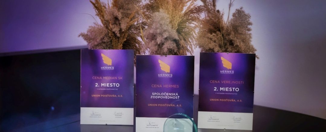 tri ocenenia Hermes komunikátor roka pre Union