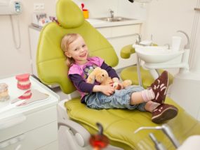 zubné vyšetrenie dieťaťa