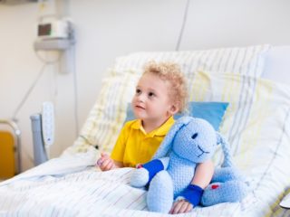 dieťa s covidom v nemocnici