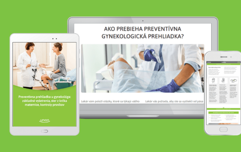 e-book preventívna prehliadka na gynekológii