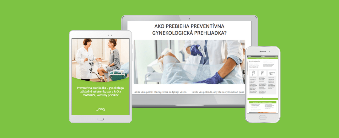 e-book preventívna prehliadka na gynekológii