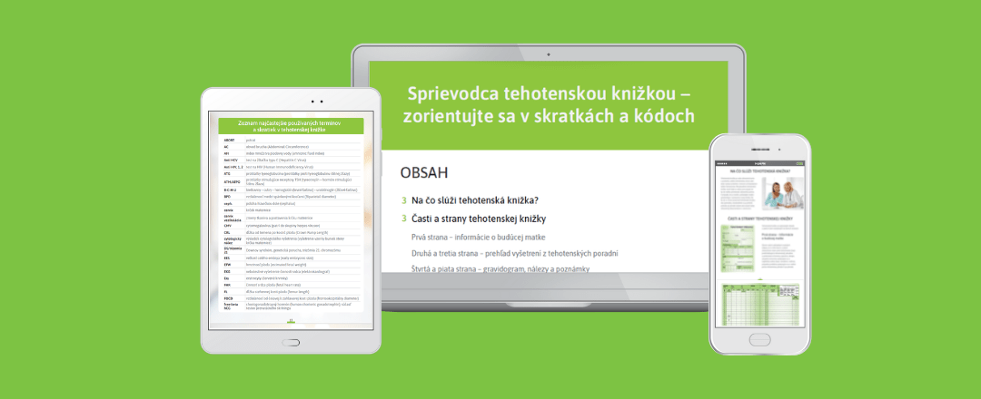 e-book Sprievodca tehotenskou knižkou