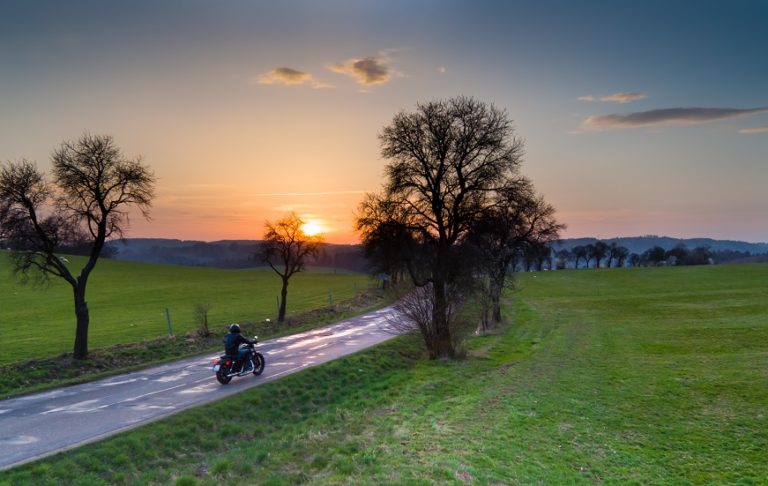 dovolenka na motorke v Čechách