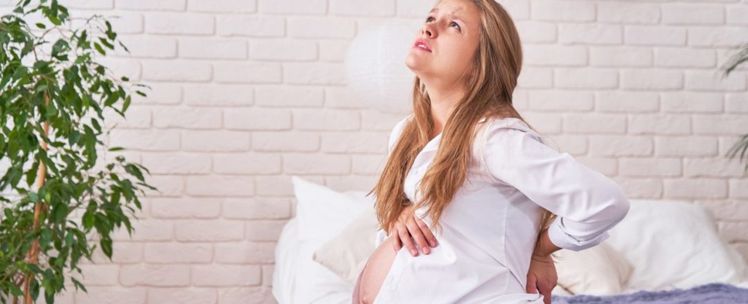 tehotná žena v prvej dobe pôrodnej
